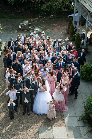 Surrey Wedding Photographer, Surrey Wedding Venue, Coulsdon Manor, Group Shot