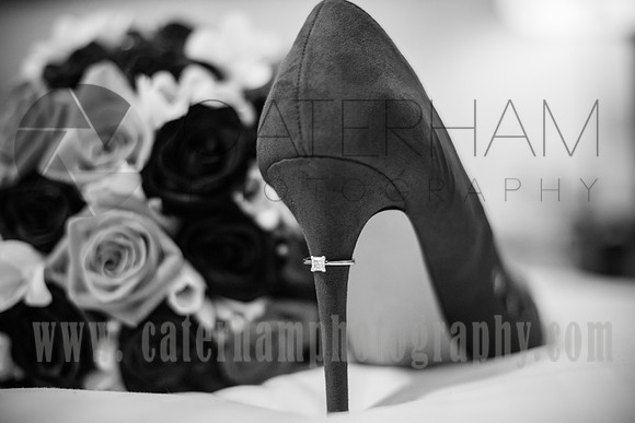 Wedding shoes Box Hill Burford Bridge Hotel wedding