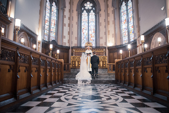 Surrey wedding photographer Bride and Groom church wedding