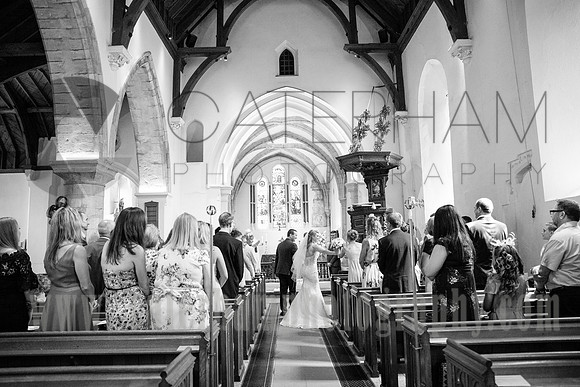 Surrey wedding photographer St. Mary’s Church Cobham weddings