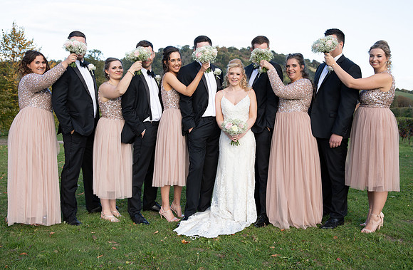 Surrey wedding photographer Denbies Wine Estate Dorking Wedding Wedding Party