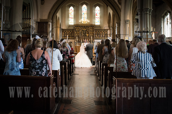 Ceremony, St Mary the Virgin, Bletchingley Weddings, Surrey Wedding Photographer, Wedding Photograph