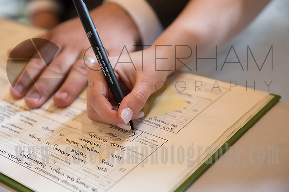Register, St Mary the Virgin, Bletchingley Wedding, Surrey Wedding Photographer, Wedding Photography