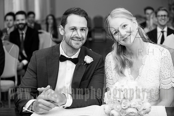 York House Twickenham Registry Office, London Wedding Venue, London Wedding Photographer, Bride and Groom