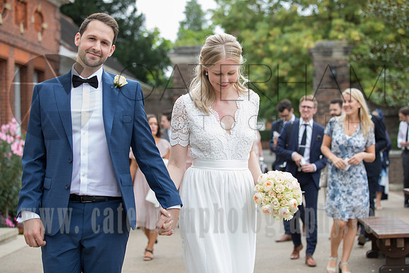 York House Twickenham Registry Office, London Wedding Venue, London Wedding Photographer, Bride and Groom
