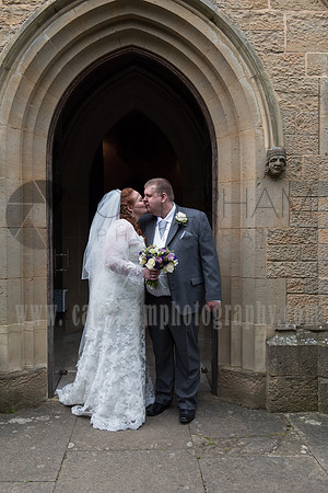 Bride and Groom Kiss, Holy Trinity Church, Kent Wedding Venue, Kent Wedding Photographer
