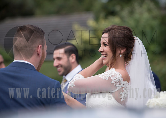 Surrey wedding photographer Wedding reception selsdon park hotel