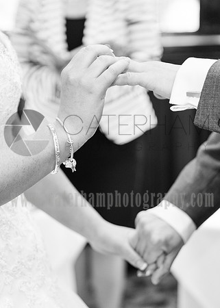 Surrey wedding photographer /Legacy Thatchers Hotel Weddings with this ring...