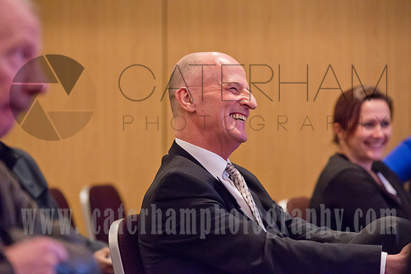 surrey event photographer- BNI event- man smiling