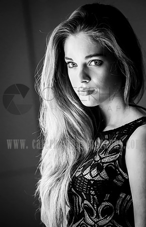 female model photo-shoot