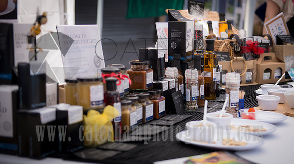 Surrey photographer - food photography / Spices and sauces display