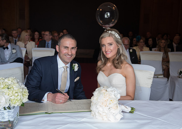 Surrey Wedding Photographer- Nutfield Priory b and g signing 18
