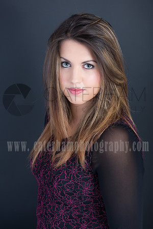 surrey portrait photographer- shot in studio- make up shot