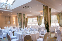 Surrey wedding photographer / Small Wedding venue Reigate / The wedding reception / The wedding party decorations