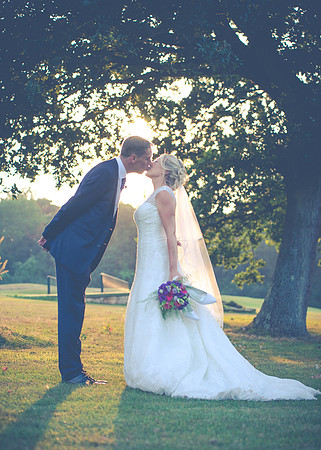 Surrey wedding photographer Bride and Groom