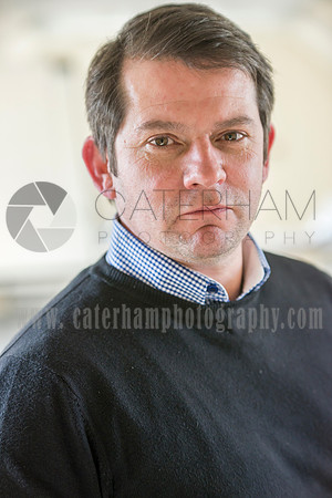 Surrey Portrait Photographer- shot in studio- office headshot