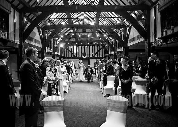 Surrey wedding photographer-mercure box hillburford- ceremony