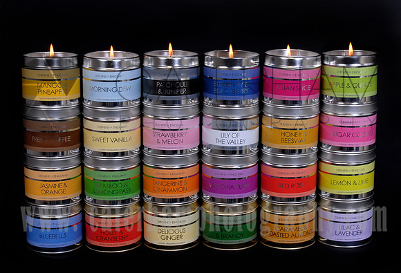 surrey photographer / Commercial PhotographyCandles