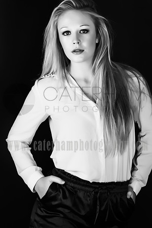 Surrey model photographer / Surrey photographer black & white photos