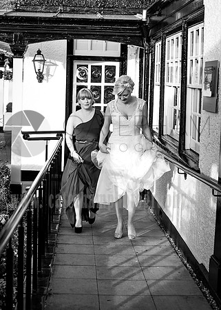 surrey wedding photographer - wedding mercure box hill burford bridge